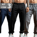 Kit 3 Calças Jogger com Elastano