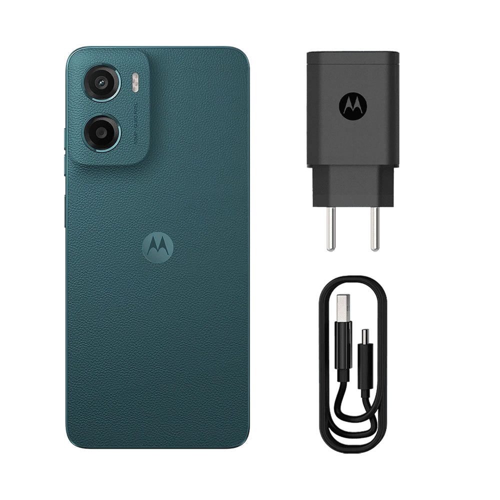 Smartphone Motorola Moto G05 256GB, 4G LTE, 12GB RAM Boost*, Camera 50MP, AI, Tela 6.7" - Verde