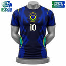 Camisa Camiseta MASCULINA Brasil AZUL