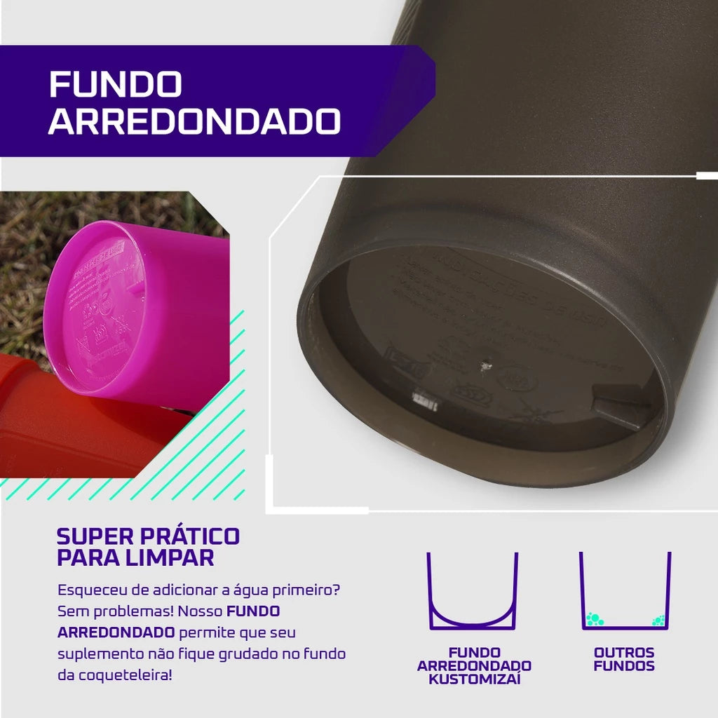 Kit 100 Coqueteleiras Para Revenda Atacado - Várias Cores