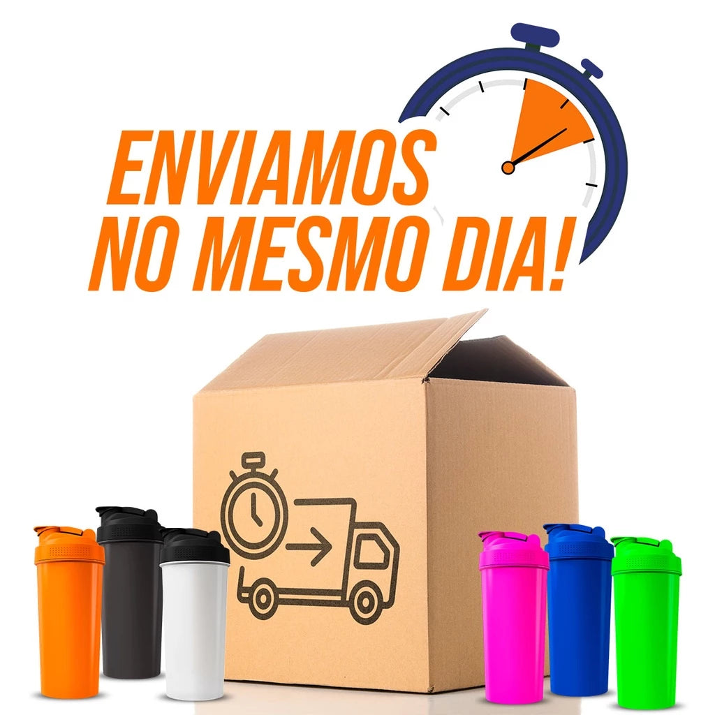Kit 100 Coqueteleiras Para Revenda Atacado - Várias Cores