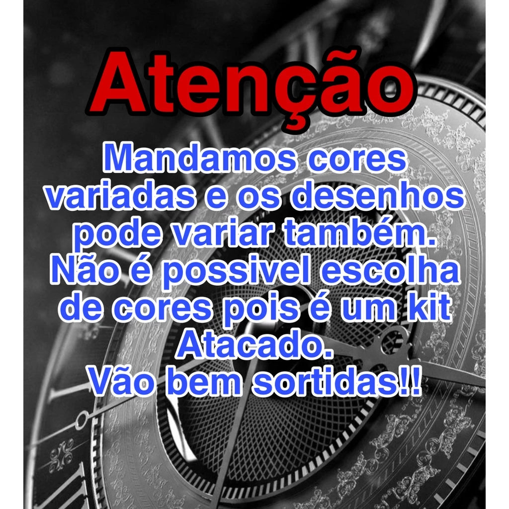 Kit 10 Relógios Revenda Masculino Sport A