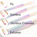 Kit 12 pacotes Pincel Sereia de Maquiagem