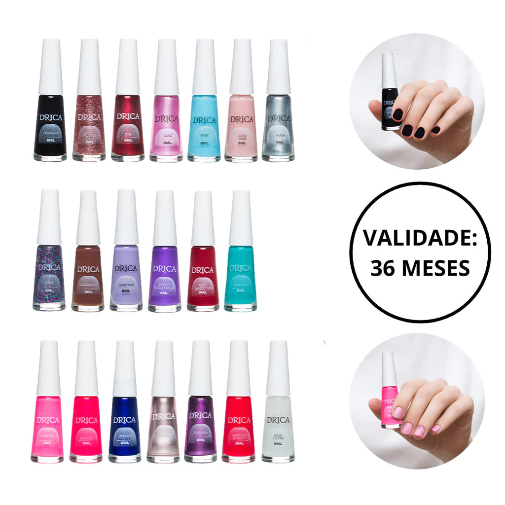 Kit 20 Esmaltes Drica Mais Vendidos!