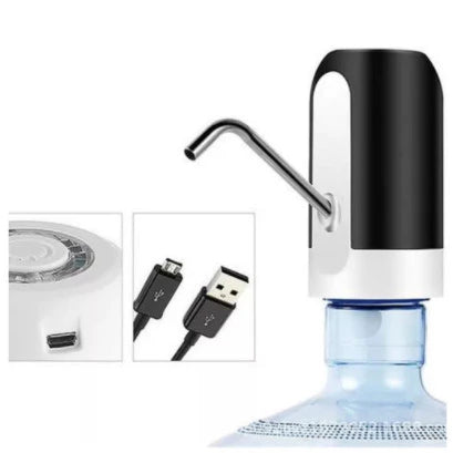 10 Bomba Elétrica Garrafão Galão Água Automático Recarregável USB Premium