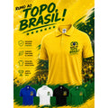Camisa Polo Brasil Copa do Mundo