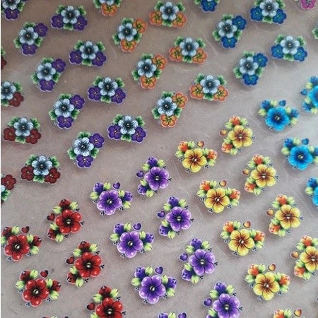 480 Adesivos De Unha 3d Atacado (finalizado) Peliculas De Unhas Decoradas