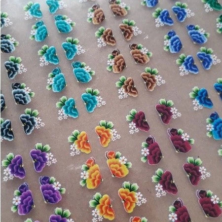 480 Adesivos De Unha 3d Atacado (finalizado) Peliculas De Unhas Decoradas
