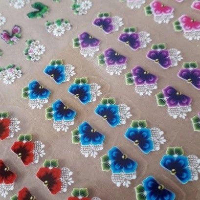 480 Adesivos De Unha 3d Atacado (finalizado) Peliculas De Unhas Decoradas