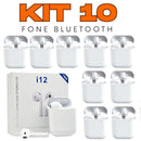 Fones Ouvido Bluetooth i12 Sem Fio Atacado Tws 5.0 Estéreo Lançamento Android Ios Boa qualidade de som