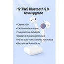 Fones Ouvido Bluetooth i12 Sem Fio Atacado Tws 5.0 Estéreo Lançamento Android Ios Boa qualidade de som