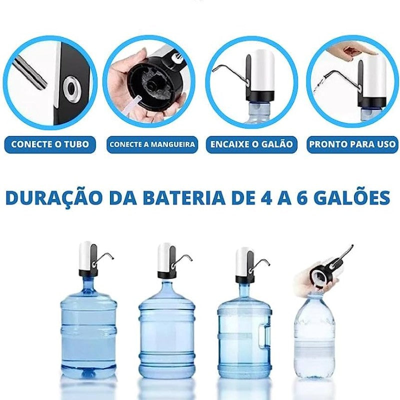 Bomba de Água Para Galão!