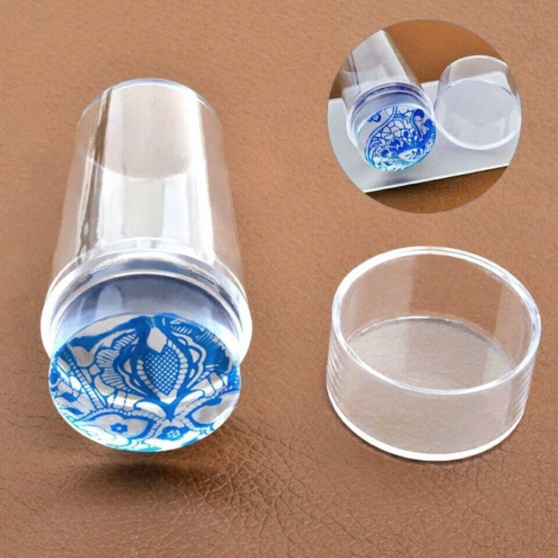 Carimbo De Silicone Para Unhas