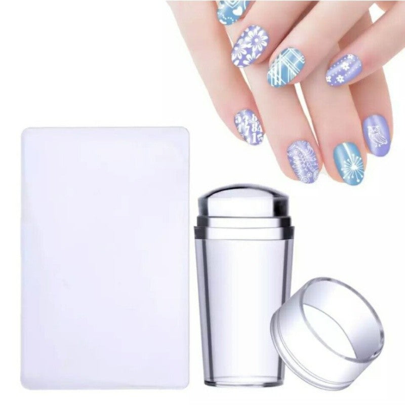 Carimbo De Silicone Para Unhas