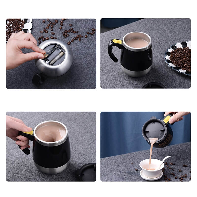 Caneca Mixer Térmica Em Aço Inox