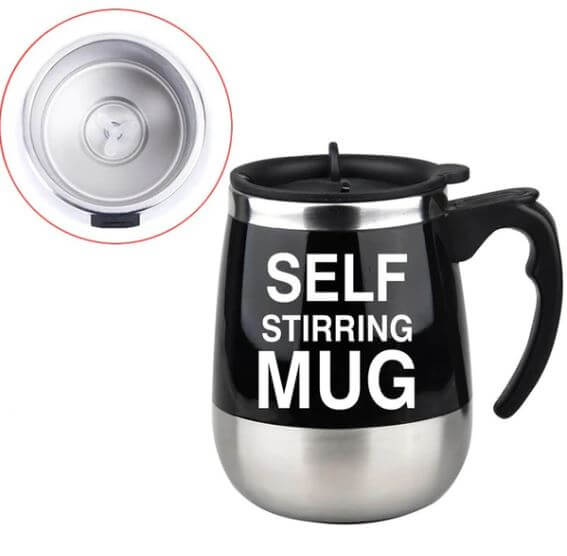 Caneca Mixer Térmica Em Aço Inox